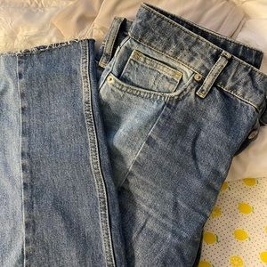 BDG Two-Tone Mid Rise Jeans